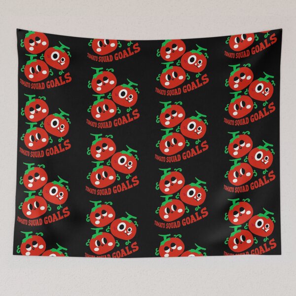 Item preview, Playful Trio of Kawaii Tomato Faces designed and sold by lazypencil.art.