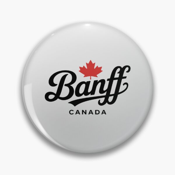 Item preview, Banff Canada Alberta Script Maple Leaf designed and sold by Slwankol.
