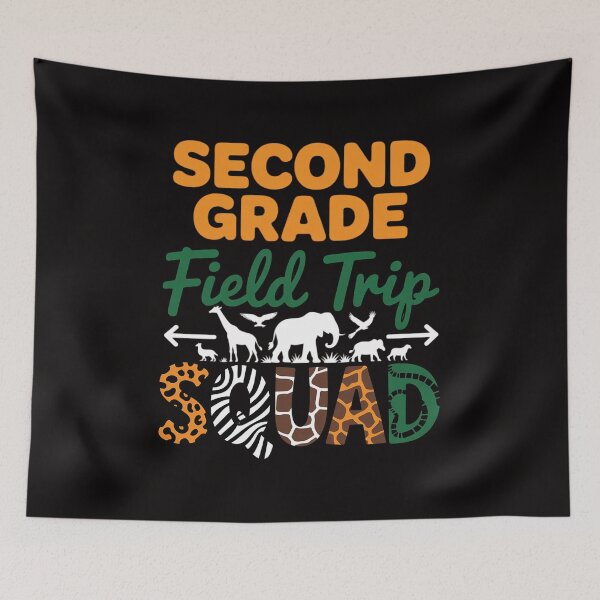 Item preview, Second Grade Zoo Field Trip Squad Matching Teacher Students designed and sold by DarioRosales.