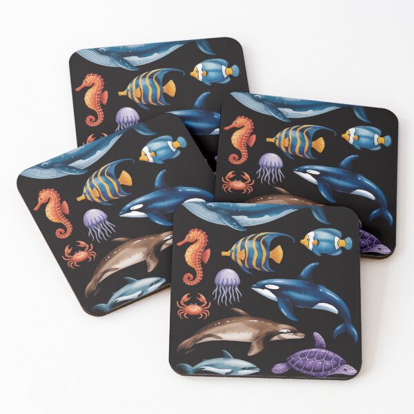 Item preview, Sea Animals Ocean Marine Creatures Gifts designed and sold by DarioRosales.