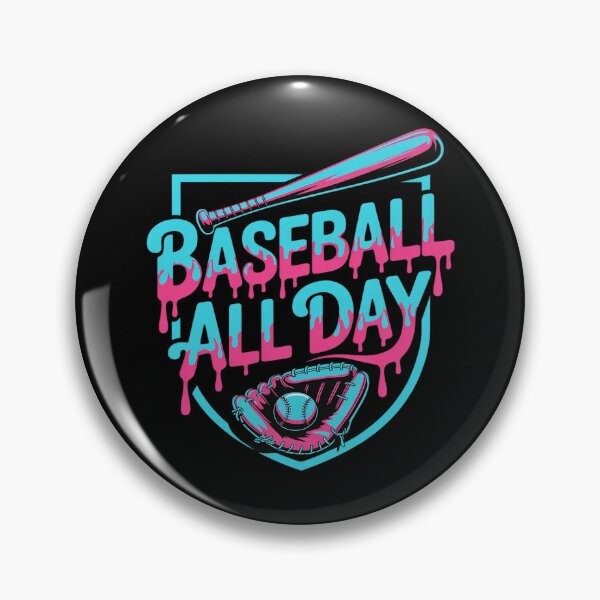 Item preview, Baseball All Day Ice Cream Dripping Baseball Home Plate Drip designed and sold by Slwankol.