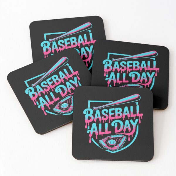 Item preview, Baseball All Day Ice Cream Dripping Baseball Home Plate Drip designed and sold by Slwankol.