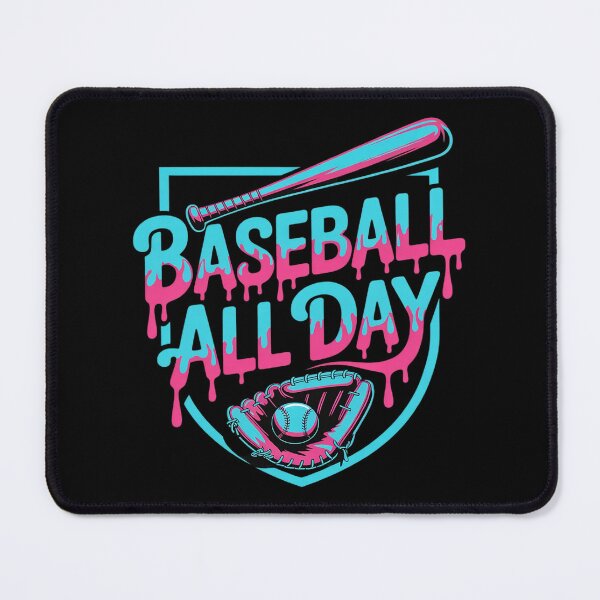 Item preview, Baseball All Day Ice Cream Dripping Baseball Home Plate Drip designed and sold by Slwankol.