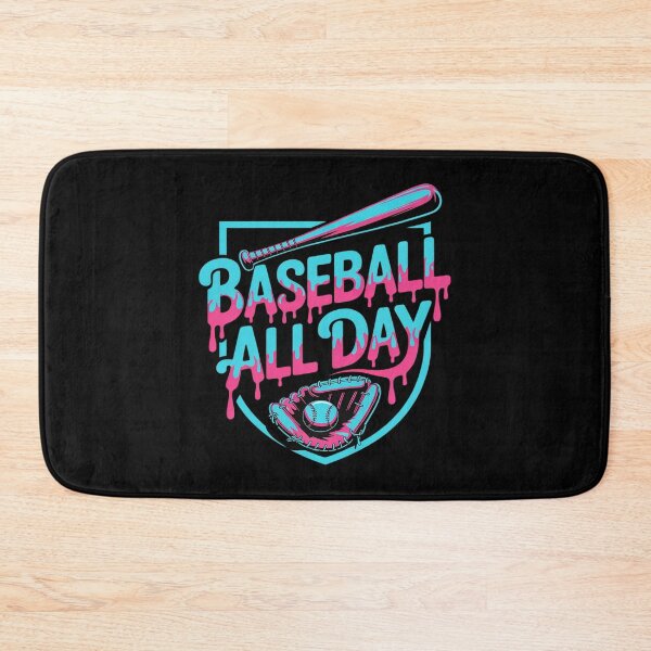 Item preview, Baseball All Day Ice Cream Dripping Baseball Home Plate Drip designed and sold by Slwankol.