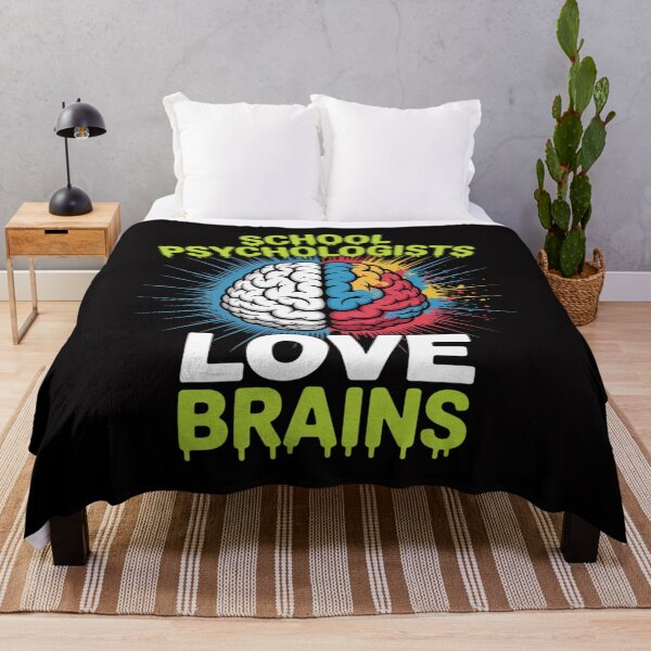 Item preview, School Psychologists Love Brains Halloween Teacher Counselor designed and sold by HermanTricia.