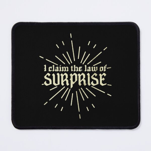 Item preview, I Claim The Law Of Surprise designed and sold by oellisabaei.