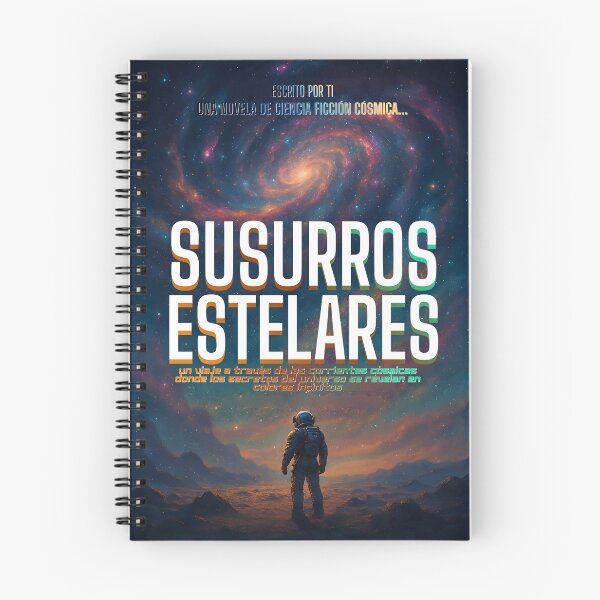 Item preview, Cosmic Notebook – Stellar Whispers and Galactic Secrets designed and sold by Anomaly 404 Error.