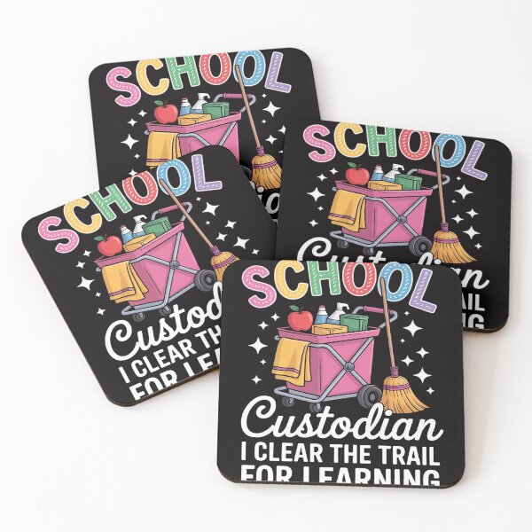 Item preview, School Custodian I Clean The Trail For Learning Janitor designed and sold by DarioRosales.
