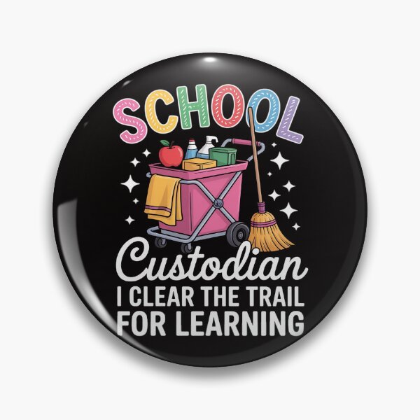 Item preview, School Custodian I Clean The Trail For Learning Janitor designed and sold by DarioRosales.