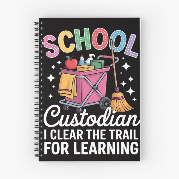 Item preview, School Custodian I Clean The Trail For Learning Janitor designed and sold by DarioRosales.