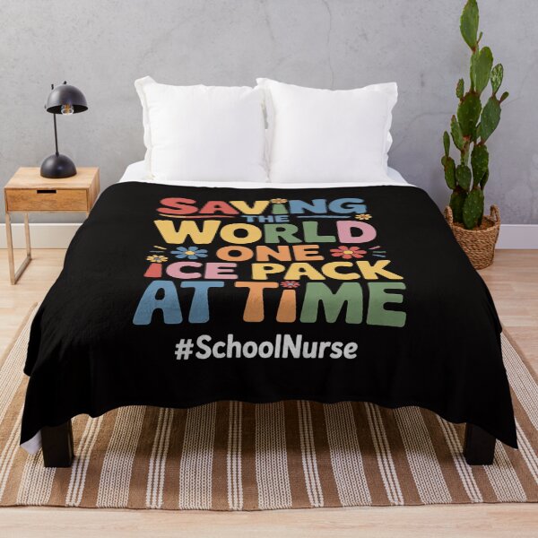 Item preview, Saving The World One Ice Pack At Time School Nurse designed and sold by DarioRosales.