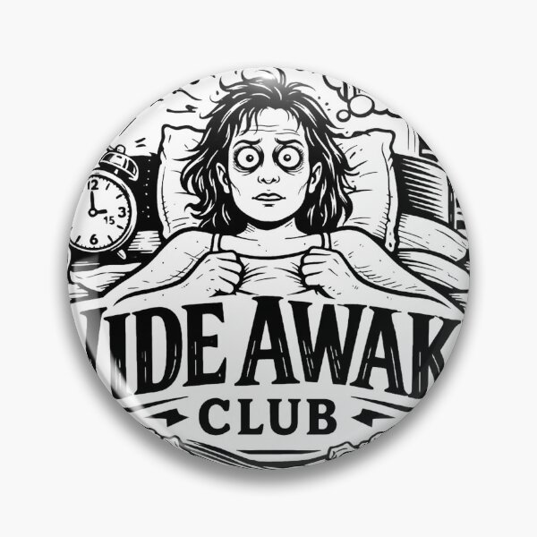 Item preview, Welcome to the Wide Awake Club — membership earned at 3am. designed and sold by THEFABULOUSEGGS.