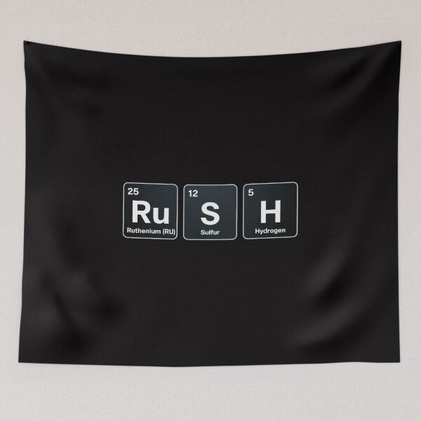 Item preview, Rush (Ru-S-H) Periodic Table Element Chemistry Giff designed and sold by gerardostokes.