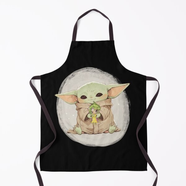 Item preview, BABY YODA WITH PIXIE NINFEA designed and sold by LIS AND MELIVERSO.