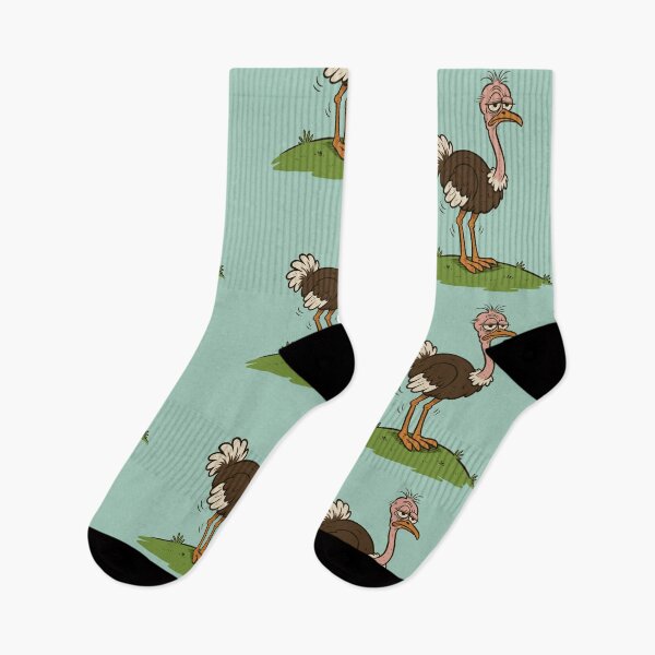 Item preview, Over the Hill Ostrich designed and sold by Ghost on Toast.