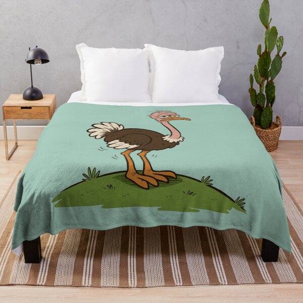 Item preview, Over the Hill Ostrich designed and sold by Ghost on Toast.