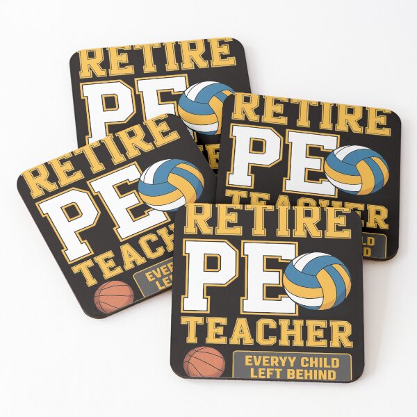 Item preview, Retired P. E. Teacher Retirement Sport PE Physical Education designed and sold by cherylbartlett.