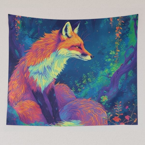 Item preview, Fox of Flame in Forest Dream designed and sold by SabaMirzique.
