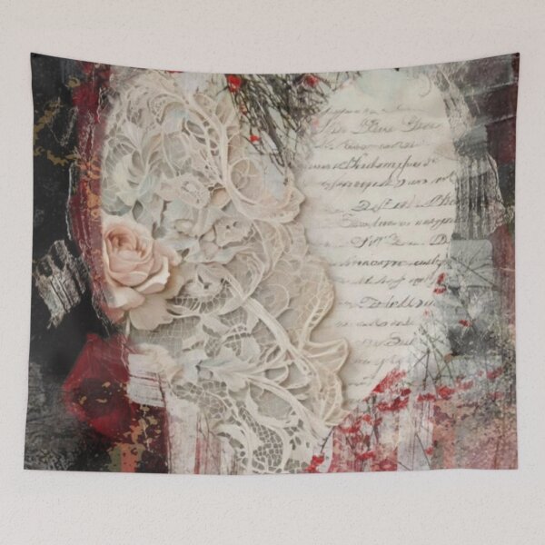 Item preview, A Tattered Heart designed and sold by sueviolaart.
