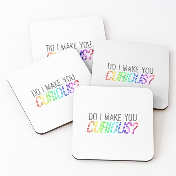 Item preview, Do I make you curious? - Heated Rivalry Ilya Rozanov quote, Shane Hollander, Hollanov, rainbow gay flag designed and sold by RosefinchArt.