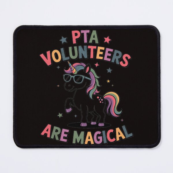 Item preview, PTA VOLUNTEERS ARE MAGICAL I'm Unicorn School Squad designed and sold by cherylbartlett.