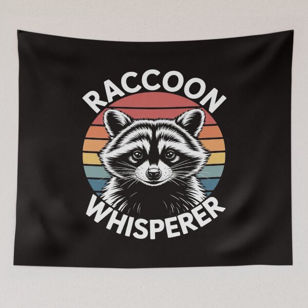 Item preview, Raccoon Whisperer Raccoon Feeder Love Raccoons Pet Raccoon designed and sold by cherylbartlett.