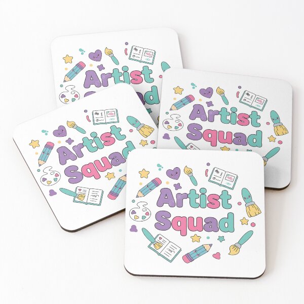Item preview, Artist Squad – Cute Colorful Creative Tee designed and sold by Muzgle.