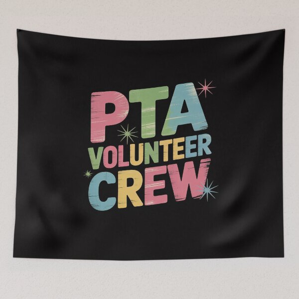 Item preview, PTA VOLUNTEER CREW Hello Parents Ready Back To School designed and sold by gerardostokes.