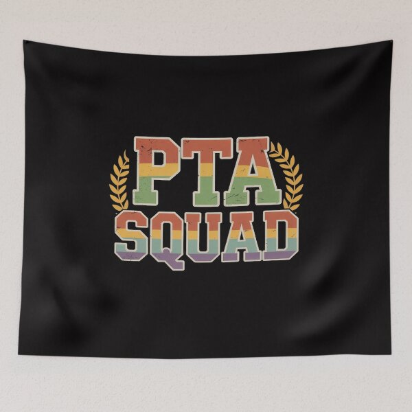 Item preview, PTA Squad - Parent Teacher Organization Association Rainbow Men Women designed and sold by gerardostokes.