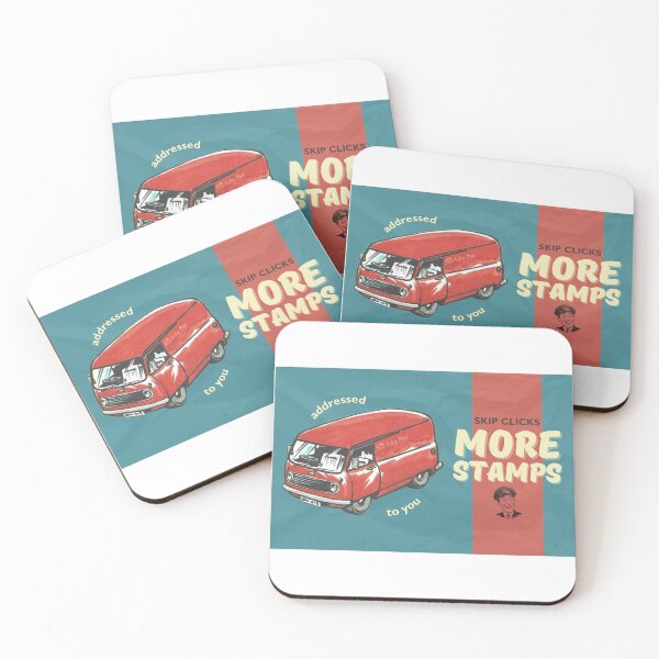 Item preview, Skip Clicks, More Stamps - Happy Mail, Snail Mail designed and sold by Little Paper Palace.