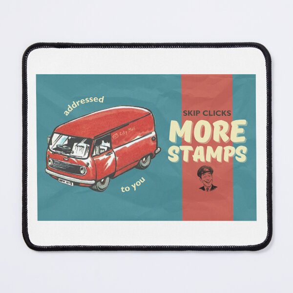 Item preview, Skip Clicks, More Stamps - Happy Mail, Snail Mail designed and sold by Little Paper Palace.