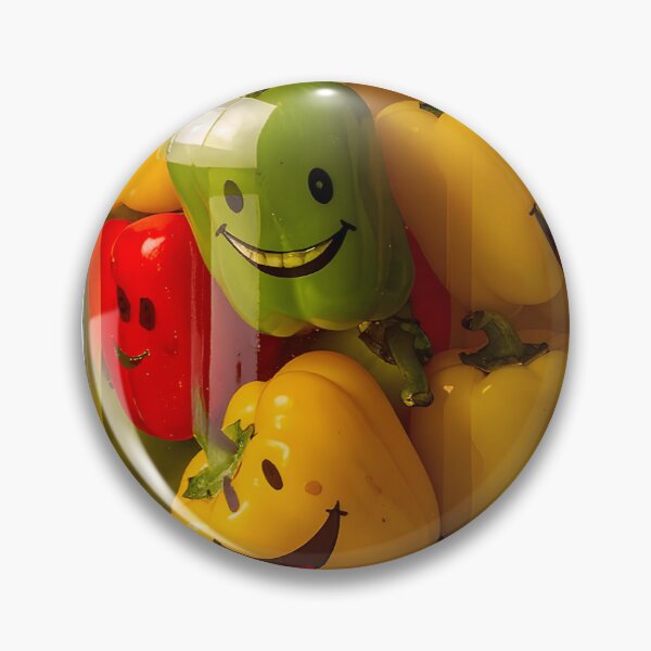 Item preview, Smiling bell pepper designed and sold by Creative Visualize.