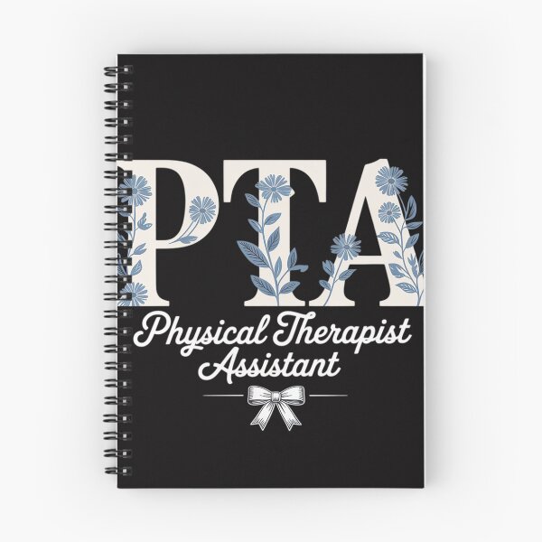 Artikelvorschau, PTA (Physiotherapeutische Assistenzkraft) Blaues Blumenmuster entworfen und verkauft von gerardostokes.