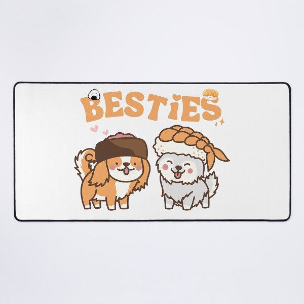 Item preview, Besties Cute Dog Funny Sushi Lover designed and sold by thebest-2studio.