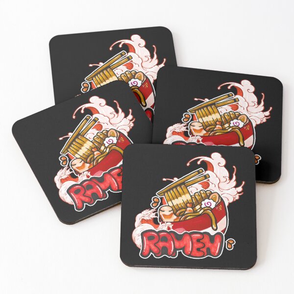 Item preview, Korean Ramen Noodles Bowl – Kawaii Ramen Illustration for Foodies designed and sold by lazypencil.art.