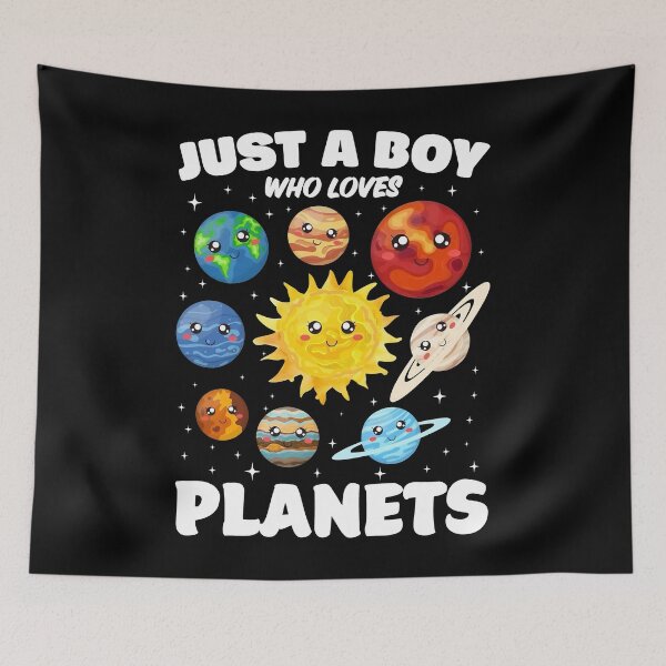 Item preview, Cute Kawaii Planets and Sun T-Shirt designed and sold by LarryMBrown.