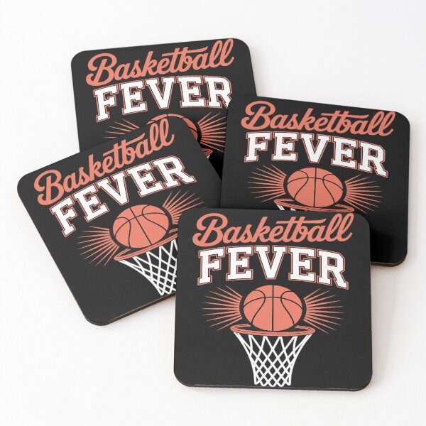 Item preview, Basketball Fever Cursive Red Hoop Motion Sports Basketball designed and sold by Libbysharts.