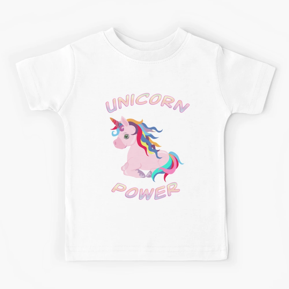 Toddler Girls Pink Unicorn One Of A Kind Glitter Long Sleeve Shirt 2T