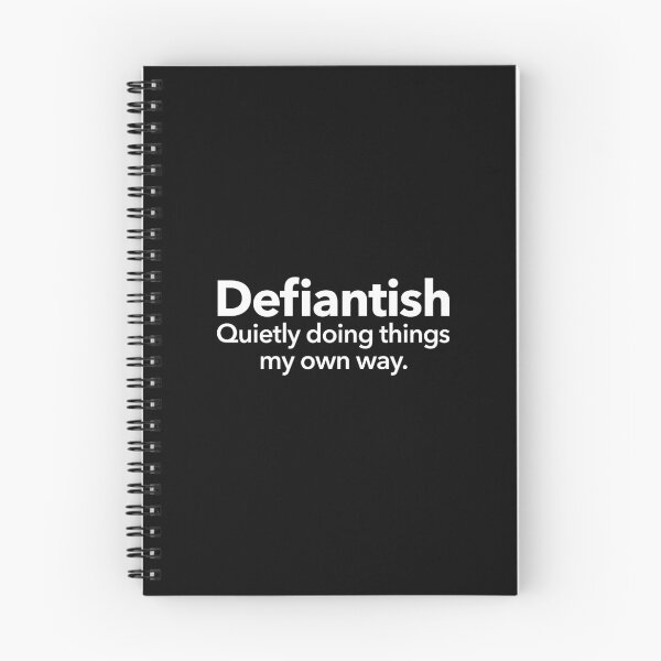 Item preview, Defiantish designed and sold by Textitude.
