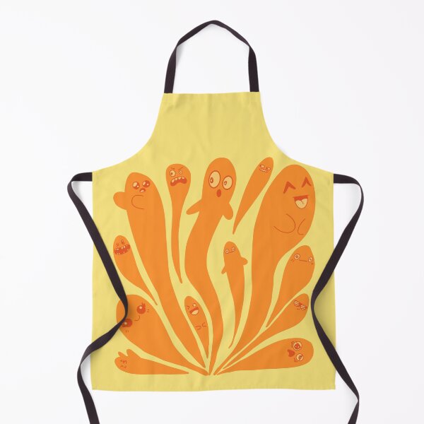 Item preview, Silly Ghost with yellow background designed and sold by missmann.