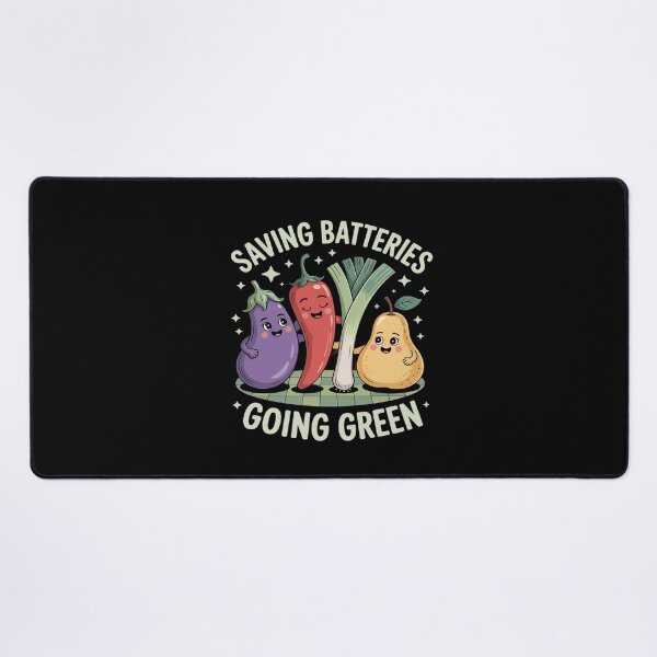 Item preview, Batteries Going Green Embarrassing Veggies designed and sold by Libbysharts.