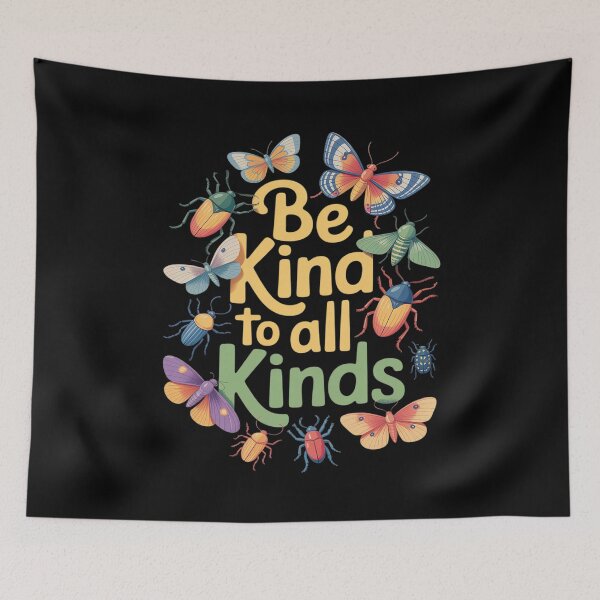 Item preview, Be Kind To All Kinds Bugs Entomology Insect Collector designed and sold by Libbysharts.