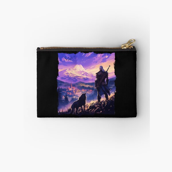 Item preview, Witcher Brooding Fantasy Swordsman Digital designed and sold by oellisabaei.