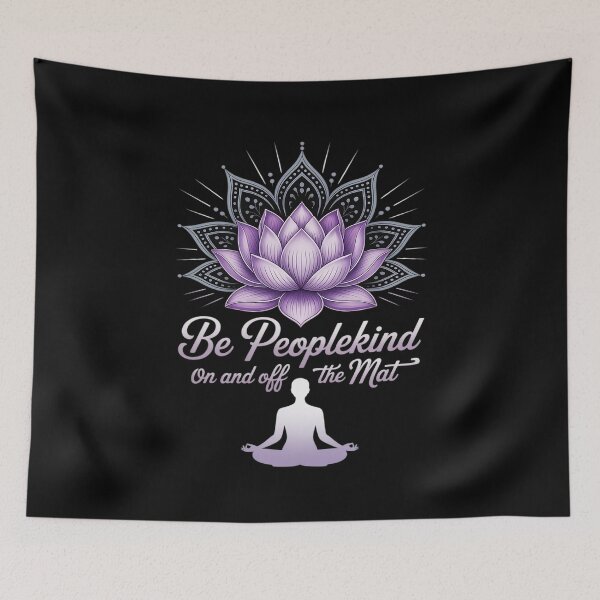 Item preview, Be Peoplekind On and Off the Mat Mindful designed and sold by Libbysharts.