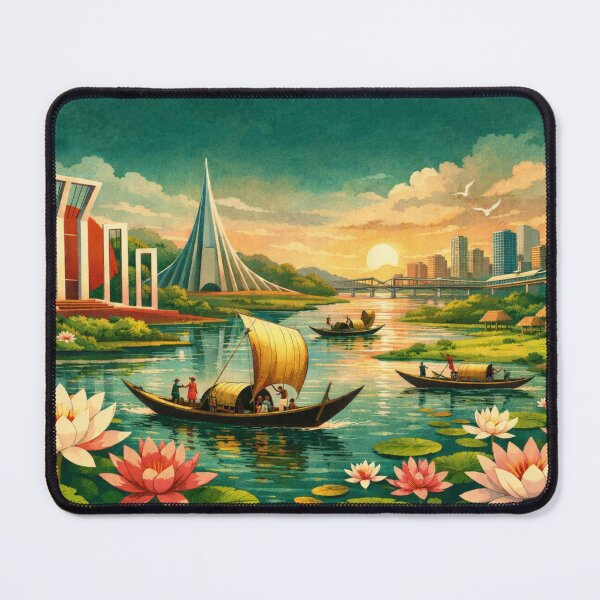 Item preview, Bangladesh Poster | Beautiful Bangladesh Culture, Heritage & Natural Beauty designed and sold by slkprint.