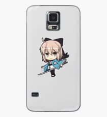 Saber Okita Souji Chibi Case/Skin for Samsung Galaxy