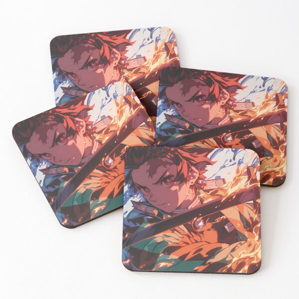 Item preview, Tanjiro Kamado Demon Slayer Anime Fiery Blade designed and sold by bystudiolereve.