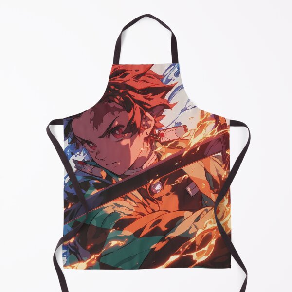 Item preview, Tanjiro Kamado Demon Slayer Anime Fiery Blade designed and sold by bystudiolereve.