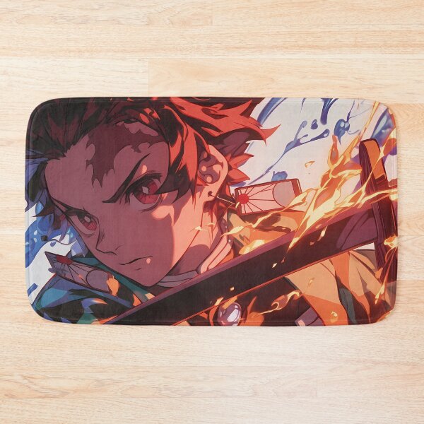 Item preview, Tanjiro Kamado Demon Slayer Anime Fiery Blade designed and sold by bystudiolereve.