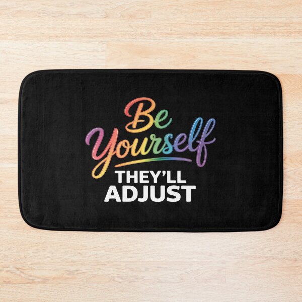 Item preview, Be Yourself They'll Adjust Funny Skeleton Hand LGBT Pride designed and sold by Tatianamiobi.